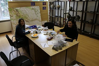 Keramikdokumentation in Nazarlebi