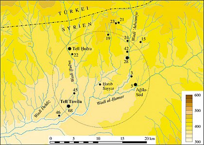 Tell Tawila und weitere Fundorte der Halaf-Zeit im Wadi al-Hamar