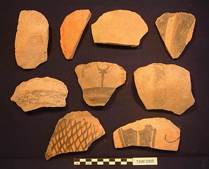 Fig. 14 Area B - Ceramic-scrapers