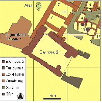 Area B, ground-plan of level 3