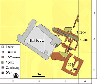 Area B, ground-plan of level 4