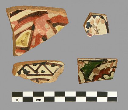 Figure 8: Aktangi-2. Glazed pottery. Surface finds