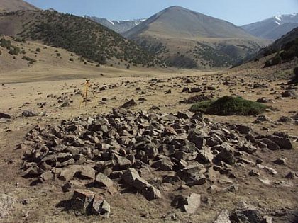 Figure 10: Tumulus of the Barrow Novoli-4 (after cleaning)
