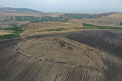 Drone image of Samreklo in summer 2019 (Photo: J. Abele)