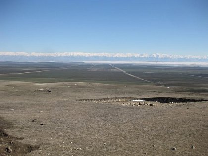 The Caucasus with a view from Nazarlebi (Foto: P. Bukhrashvili).