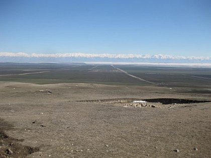 Der Kaukasus mit Blick von Nazarlebi (Foto: P. Bukhrashvili)